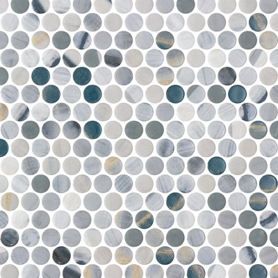 Carreau de mosaïque en verre recyclé Spectrum