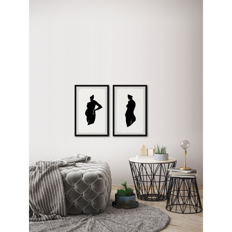 «Let Yourself Shine Diptych», H 12 po x l 8 po x P 1,5 po