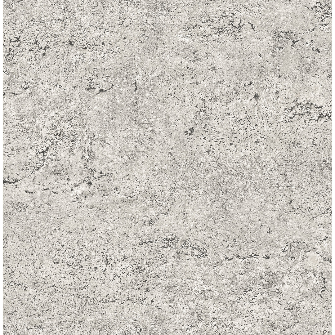  Concrete Rough Industrial 33' x 20.5" Wallpaper Roll Brewster Home Fashions 