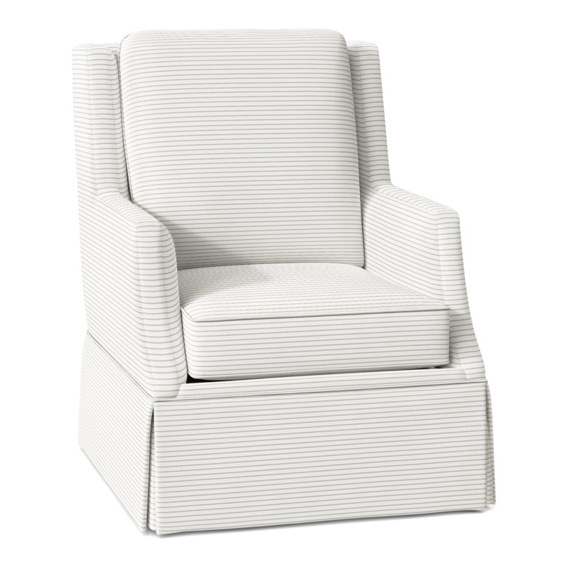 Savannah 31.5" W Wingback Chair, Perigold Birchbox Tuxedo