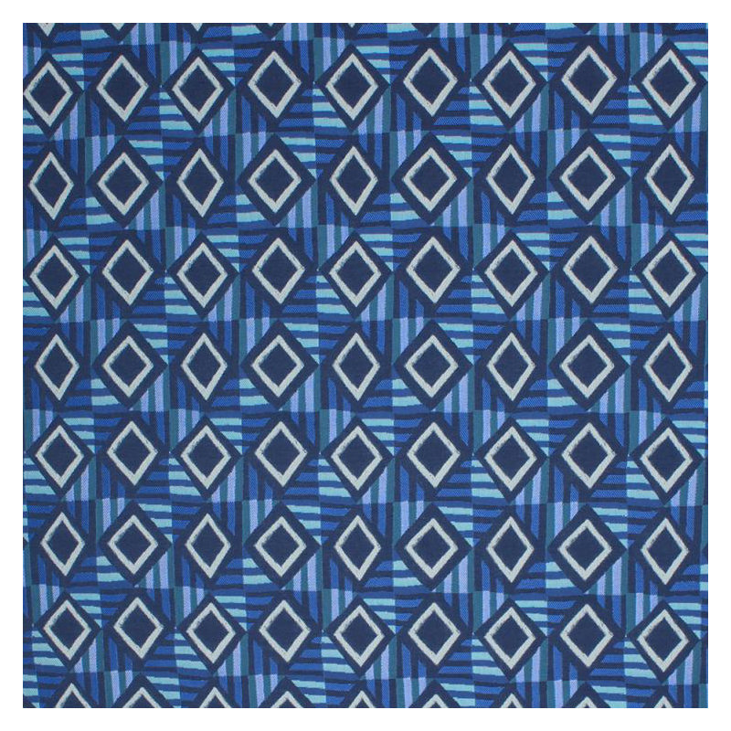 Tissu d’e/s papara Prive, Cobalt