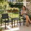 2 - Person Patio Dining Set with Square Table-1750686942
