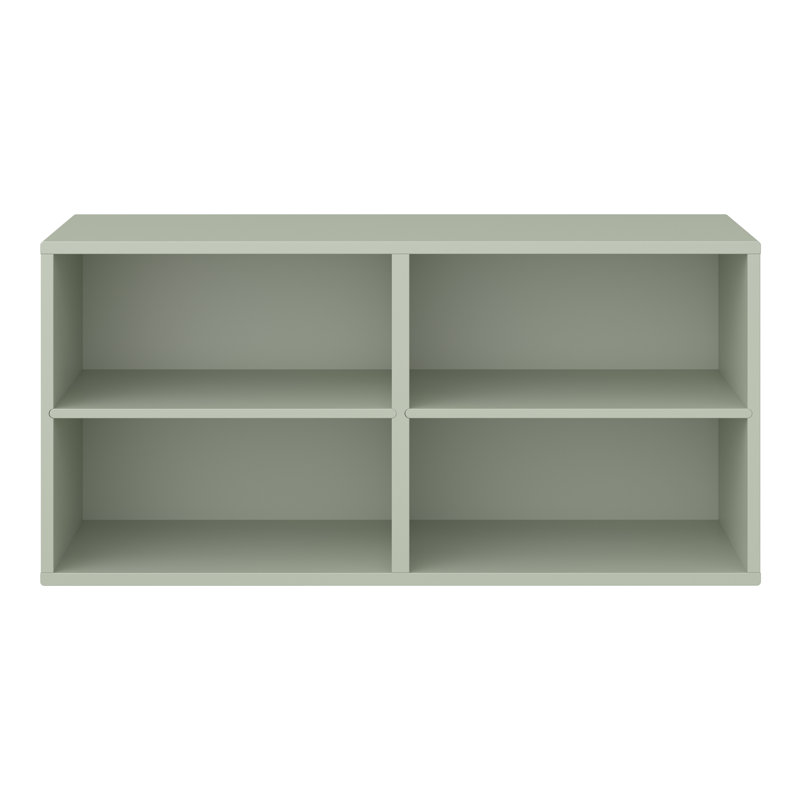 Keep Bookcase, Dusty Green, 56cm x 39.7cm x 42cm D