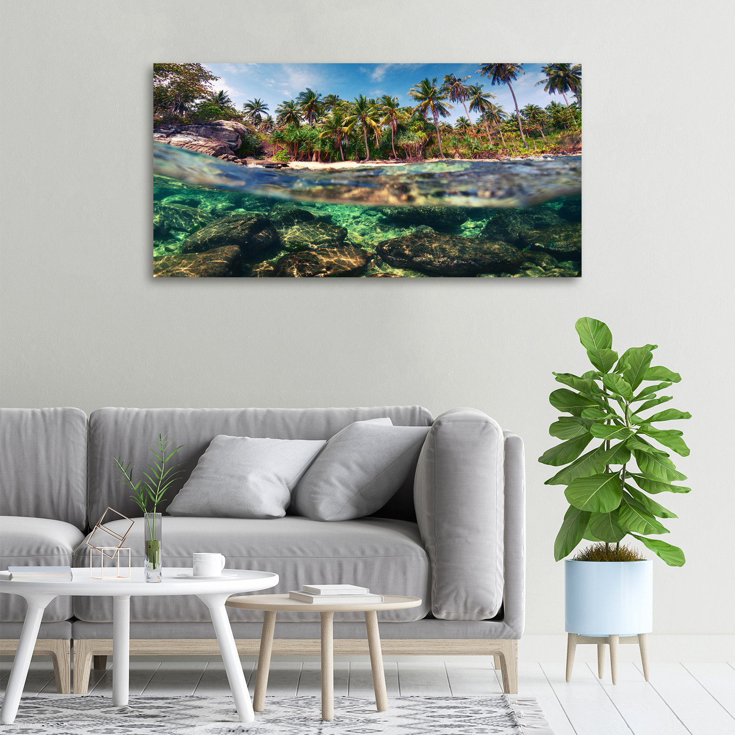 Sansibar Home Tropical Beach - Unframed Art Prints on Canvas | Wayfair ...