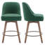 Tabouret pivotant rembourré Mangu-24827791