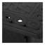 Foyer d'extérieur carré au propane en aluminium 32 po, noir mat - 37 000 BTU