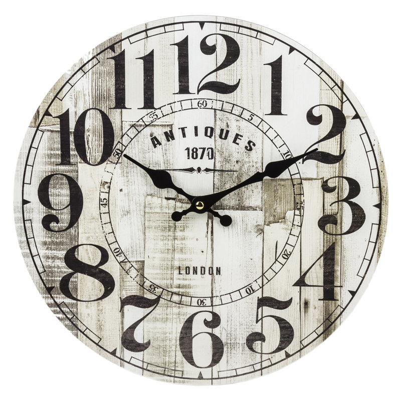 Shaylee Wood Wall Clock