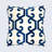  Applique Cotton Geometric Throw Pillow-1989984426