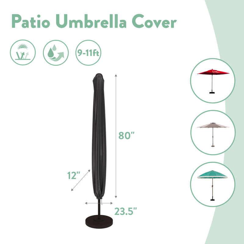 Housse de parasol pour l'extérieur
