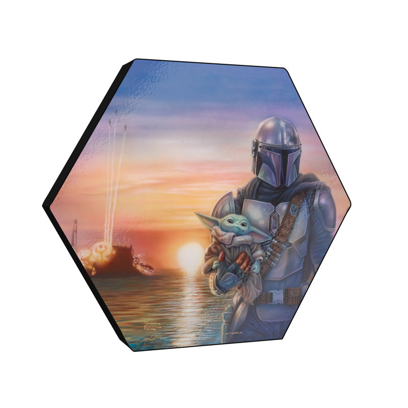 Star Wars (The Mandalorian - A New Direction), impression sur bois