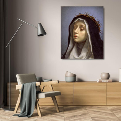 "St. Catherine of Siena" by  Carlo Dolci - Gallery Wrap Canvas Wall Art