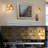 Vintage Wireless Rechargeable Armed Sconce with Remote and Bulb