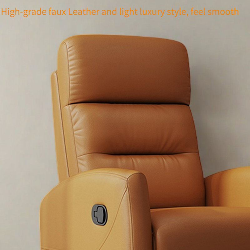 Ergonomic sponge comfortable recliner, Orange