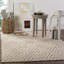 Tapis beige en laine / coton tissé à la main Jacobs-2145100133