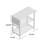 Syid Solid Wood Kitchen Island
