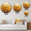 Kamouri - Horloge murale paysage abstrait-961744541