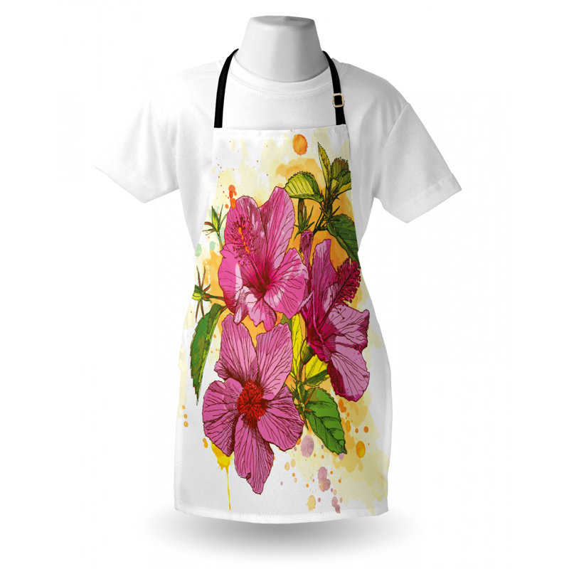 Tablier floral