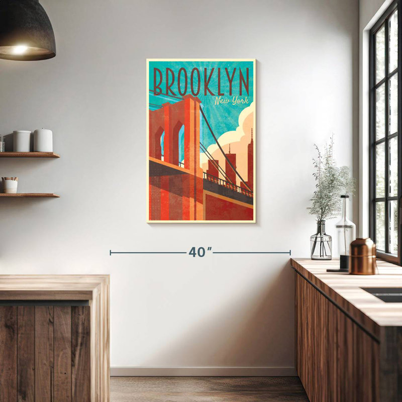 Brooklyn NY, H 36 po x l 24 po