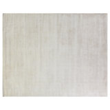 Silk handloomed Silk Silver Area Rug