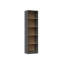 Paridhi Solid Wood Standard Bookcase - Tall Freestanding Book Shelf for Living Room, Study and Bedroom, Wooden Shelving Unit Book Case-1138221588