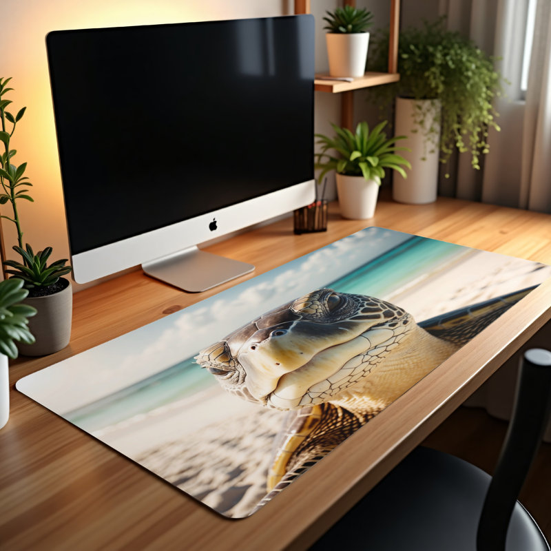 Polyester Desk Pad, 31.5x15.5