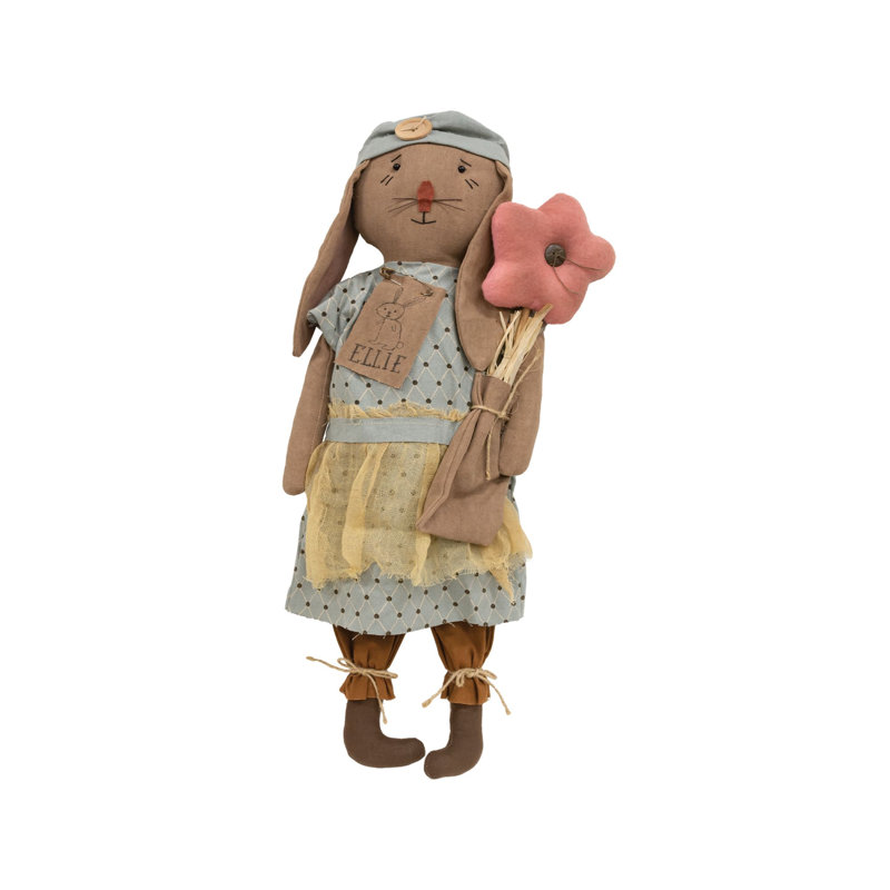 Ellie Bunny Doll with Flower