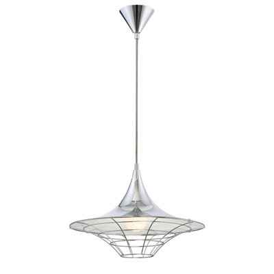 Luminaire suspendu conique 1 lumière