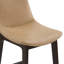 Tabouret de comptoir en similicuir avec pieds en bois massif-119721195-119721196