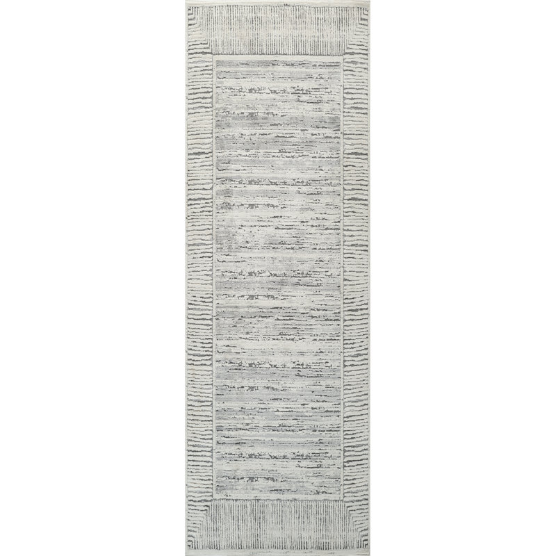 Harajan Power Loom High-Low Area Rug, Runner 2'7" x 10'