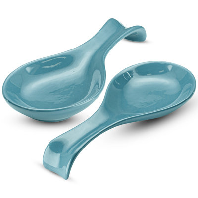 Ceramic / Porcelain Oval Spoon Rest