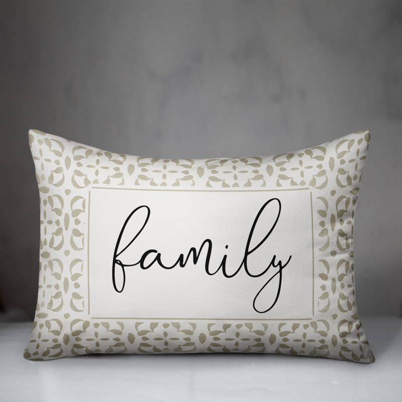 Housse de coussin rectangulaire et insert
