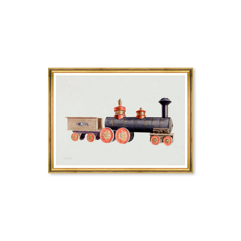 TOY LOCOMOTIVE by JOHN FISK