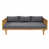 Gris foncé / teck