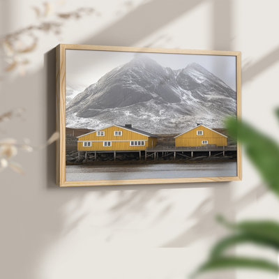 LANDSCAPES Series L -Framed Print - Restickable