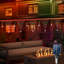 400cm LED Solar Powered 6 - Bulb Cord String Light