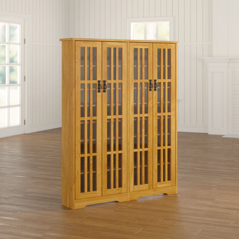 Armoire multimédia, Chêne