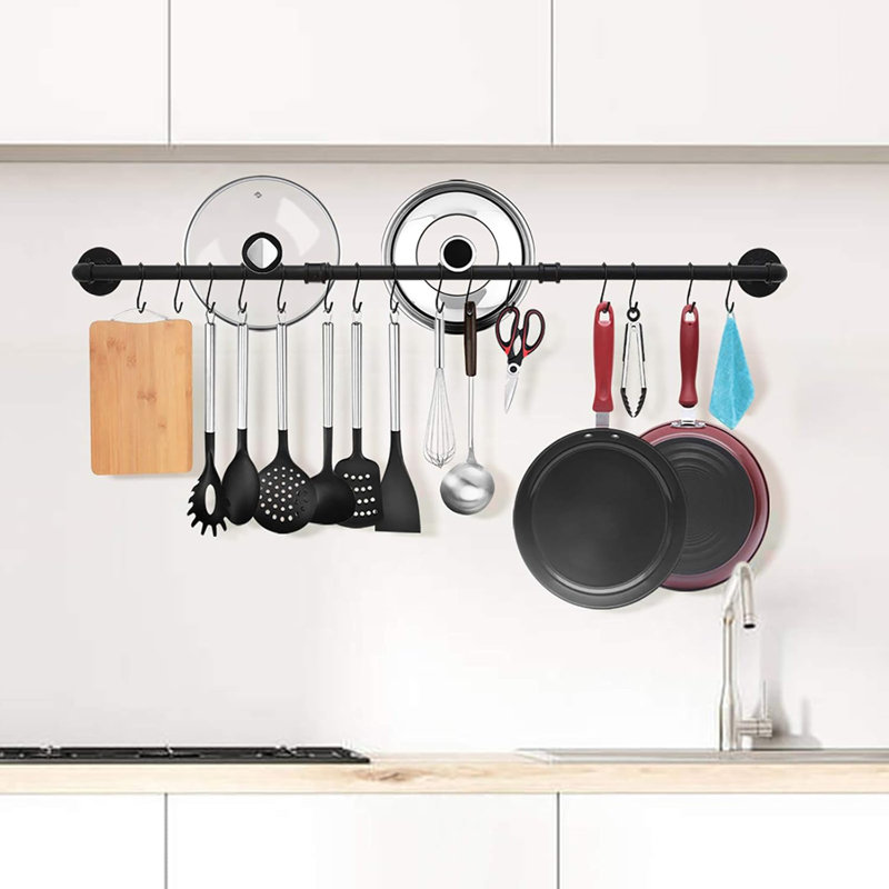 Porte-casseroles à fixation murale 50 po