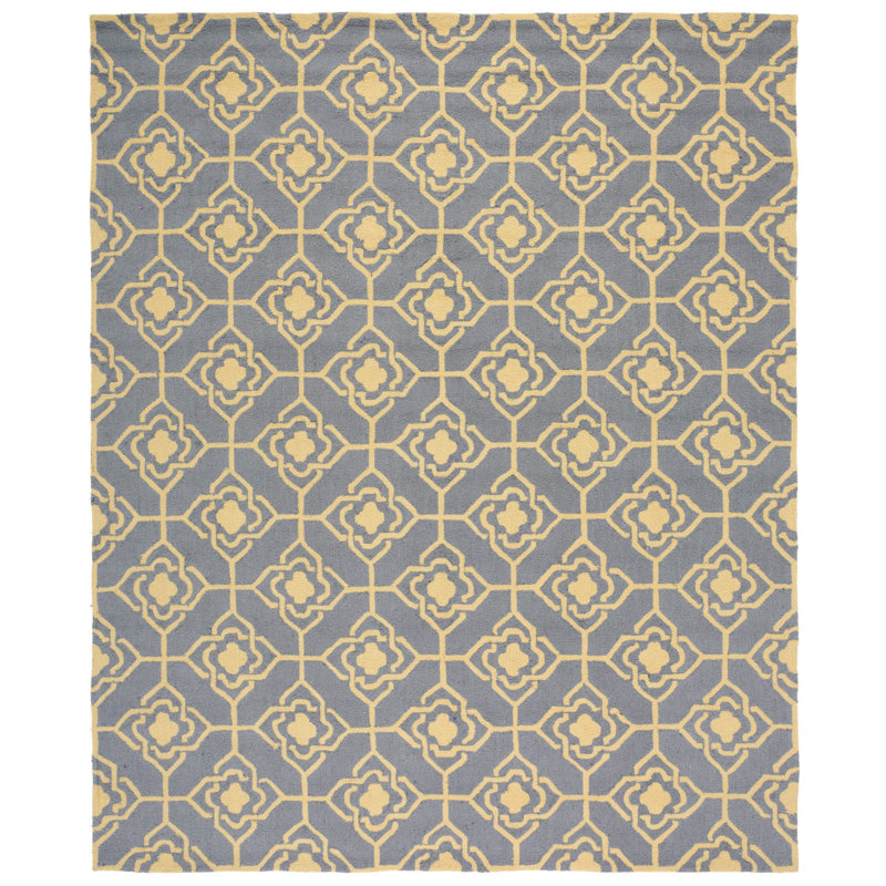 Ramsgate Hand Hooked Performance Geometric Rug, Rectangle 8' x 10'