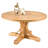 Solid Wood Round Coffee Table, Rustic Style With Classic Design, Perfect For Various Home Decor