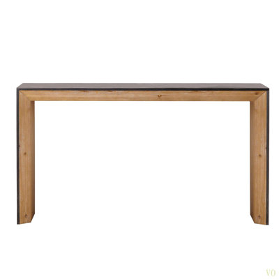 59In Modern Wood Console Table , Entryway Table, Sofa Table Contemporary Design
