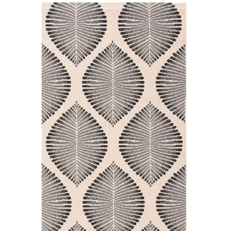 Tapis d'intérieur / extérieur à motif géométrique Pinconning Performance