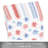Star Spangled 24-Sheet Premium Paper Placemats