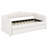 Modern Upholstery Daybed Frame with Trundle & LED Lights-719256064