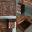 Armoire simple en bois massif