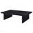Black Rectangular Engineered Laminate Coffee Table