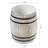 White Barrel Design Kitchen Cooking Utensil Holder	