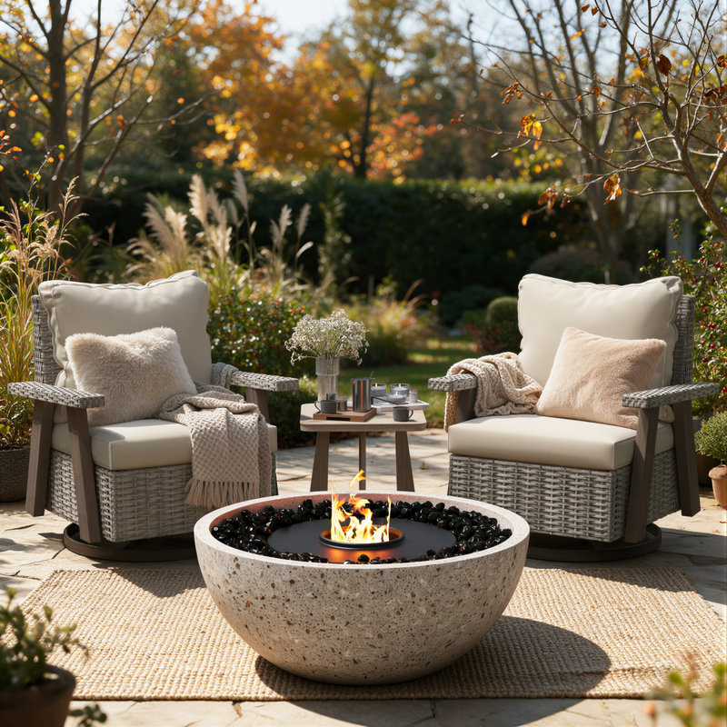 All - Weather Hand - Woven Resin Wicker 360° Swivel Patio Chair With High - Resilience Olefin Cushion - Ideal For Outdoor Living Spaces