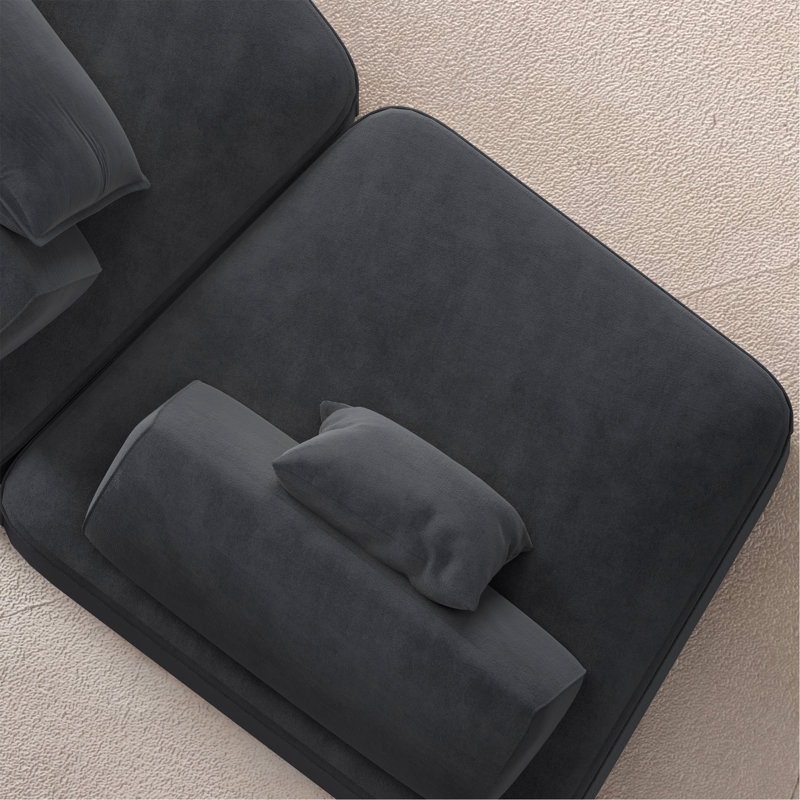 139" Oversized Modular Sectional Sofa Set