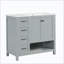 Meuble-lavabo 36 po avec comptoir, deux portes et deux tiroirs-940074648