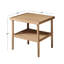 Détails par Becki Owens, Charlotte Table de bout, blond